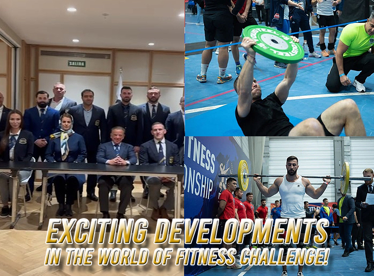 EXCITING DEVELOPMENTS IN THE WORLD OF FITNESS CHALLENGE!